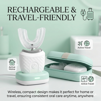 UClean™ – Smart U-Shaped Electric Toothbrush