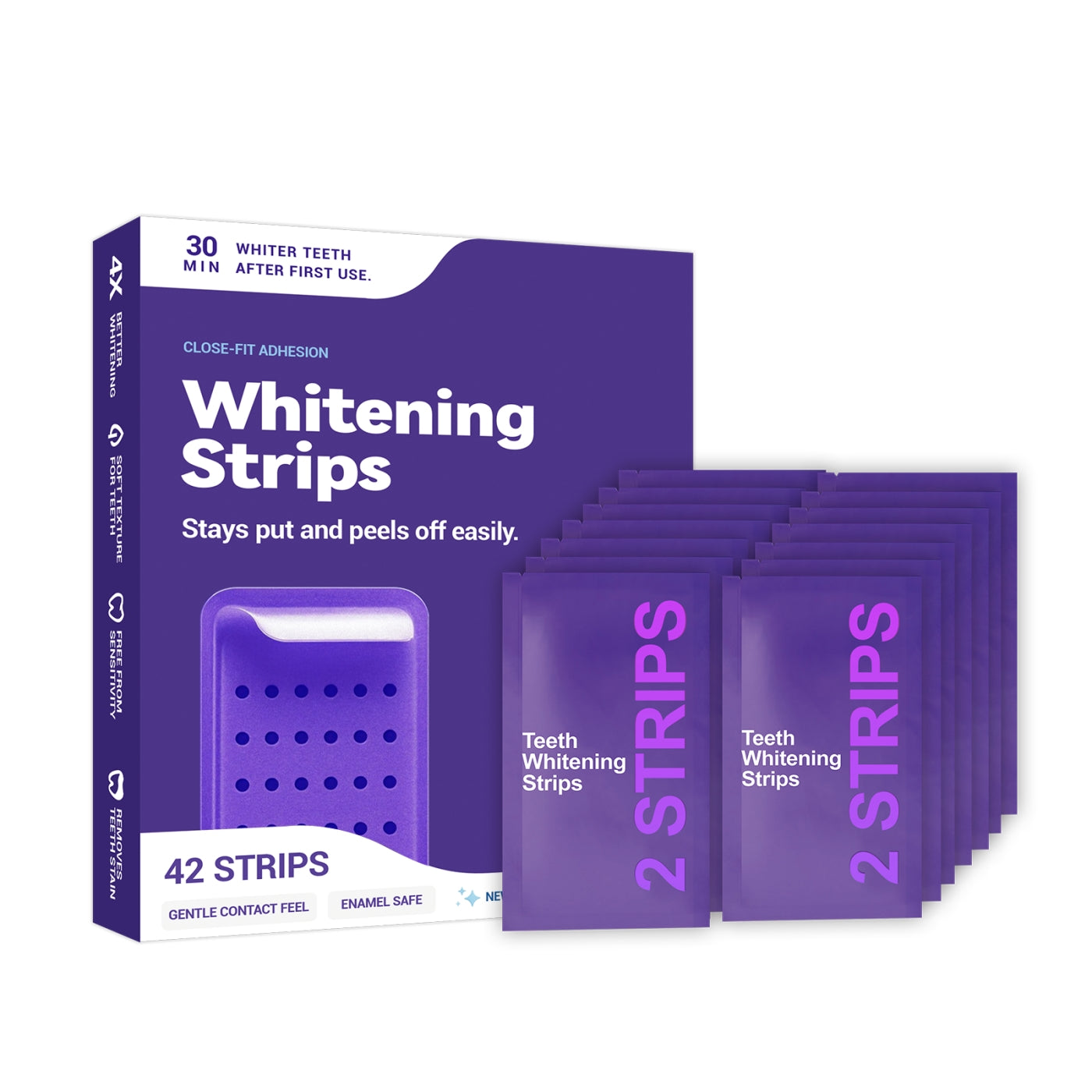 Purplite™ Purple Teeth Whitening Strips